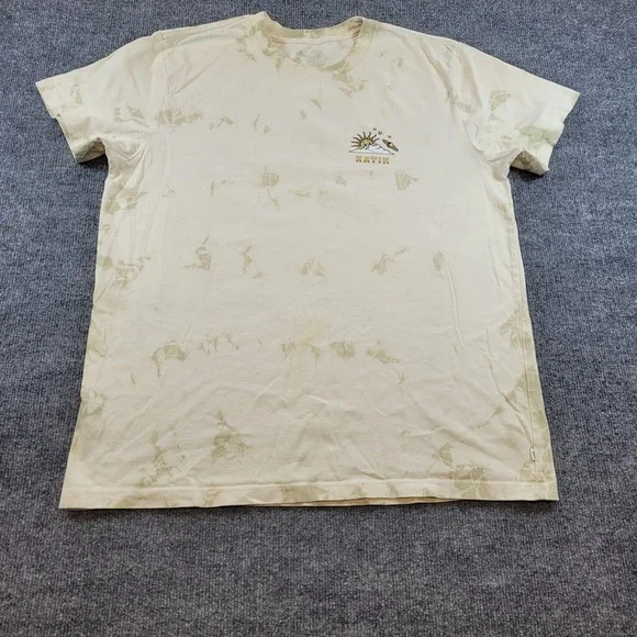 Katin See You Out There Tie Dye Short Sleeve Organic Cotton T Shirt Men's XL - Picture 2 of 8